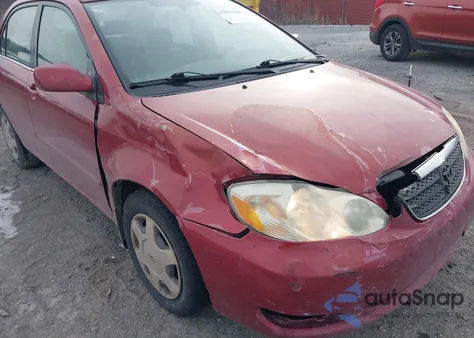 2005 Toyota Corolla Le из США, поврежденный, VIN 2T1BR32E05C373495